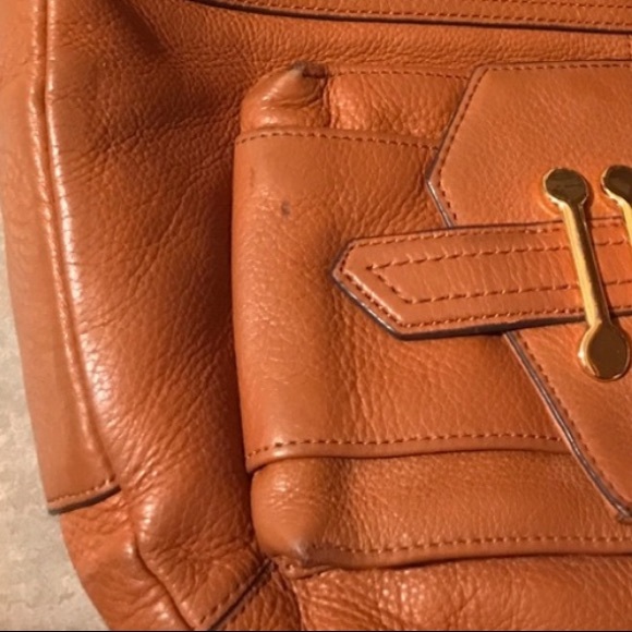 RALPH LAUREN BERMONDSEY COGNAC HOBO - Picture 8 of 8